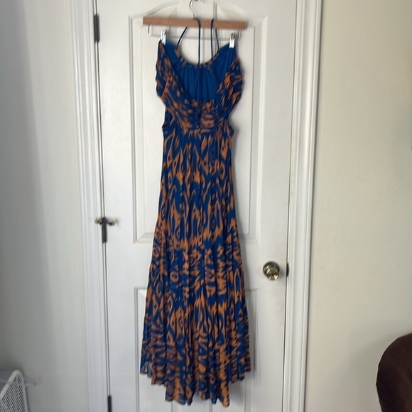 Anthropologie X Verb by Pallavi Singhee | Cut-Out Maxi Romantic Halter Dress XS - Picture 9 of 12